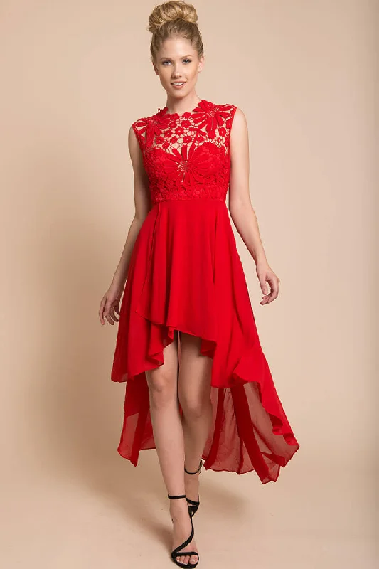 Ivy Night Out Dress Red