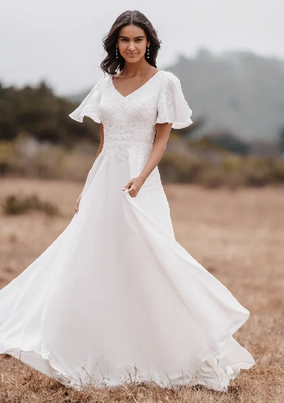 Allure Modest M685 Wedding Dress