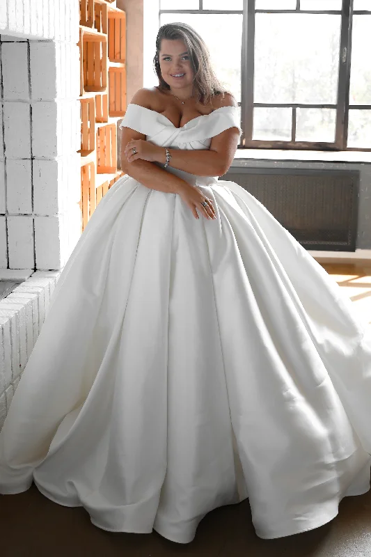 Plus Size Wedding Dress Seiliny