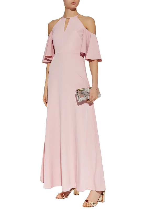 Nude Dulciee Cut-out Shoulder Maxi Dress